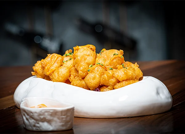 Gambas tempura